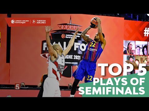 Turkish Airlines EuroLeague Semifinals Top 5 Plays