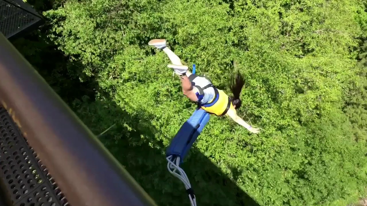 Bungee Jumping in Amboy WA YouTube