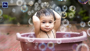 Bubble Overlays for Photoshop - How to Add Bubbles in Photoshop