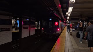 MTA: R211 F train action 