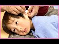 【耳掃除】りゅうちゃんに耳かきをしてもらったよ😆大きいのがごっそり取れてスッキリ😳