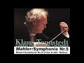 Capture de la vidéo Mahler: Symphony No.5 Klaus Tennstedt/ Osaka Live マーラー：交響曲 第5番　テンシュテット/ 大阪ライブ