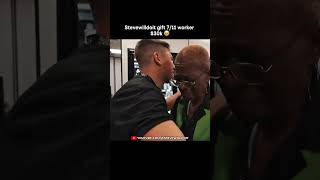Stevewilldoit gifts 7/11 worked years salary
