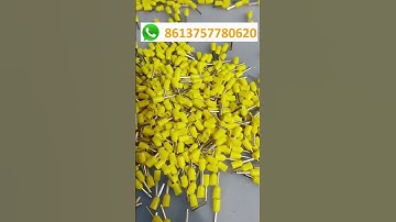 Automatic cord end wire terminal assembly machine