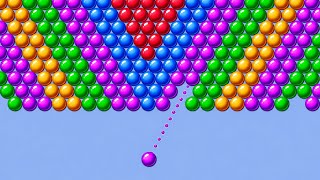 💜 Bubble Shooter Level 13-14 Gameplay Easy Win Strategy | Android Bubble Shooter Video 