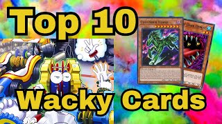 Top 10 Wackiest Yu-Gi-Oh Cards!
