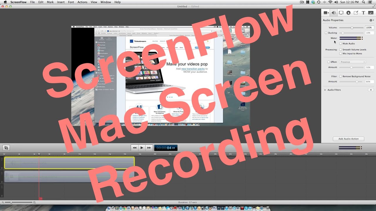 screenflow for mac for 10.8