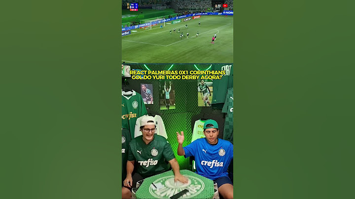 GOL DO YURI ALBERTO... INACREDITÁVEL! REACT PALMEIRAS 0X1 CORINTHIANS | FINAL PAULISTÃO 2025 - IDA