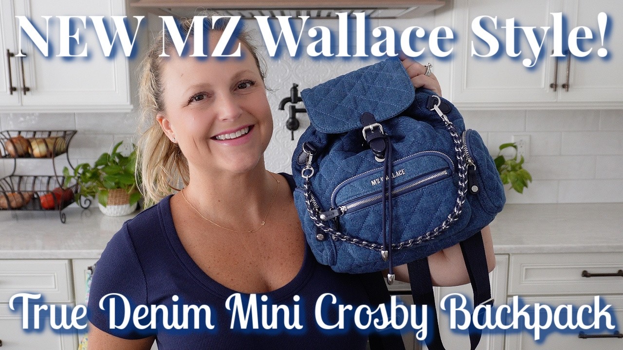 MZ WALLACE | NEW Mini Crosby Backpack! Review, Try-On & What's In