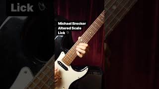 Michael Brecker Naima - Altered Scale Lick