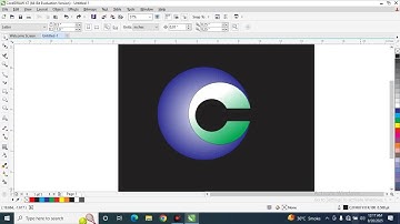 C logo Design in corel draw. corel draw tutorial #logo #logodesign #coreldraw