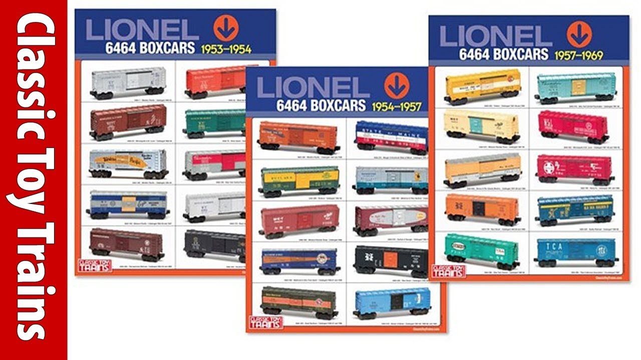 lionel box cars