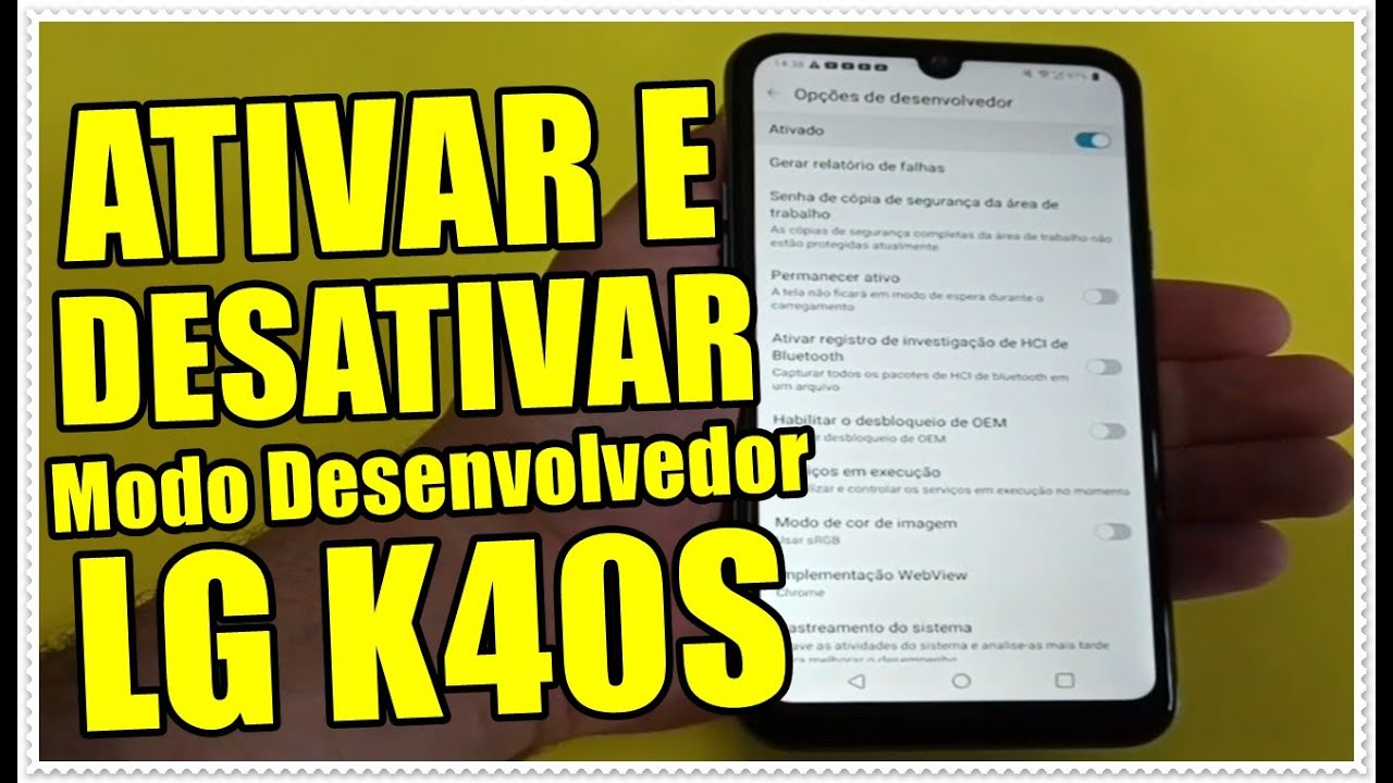 Como Desativar O Modo Desenvolvedor Do Celular