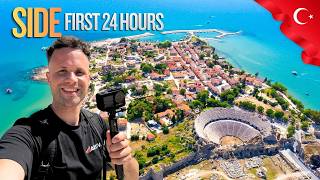 My First 24 Hours in Side Old Town 🇹🇷 | Antalya Turkey Vlog July 2026