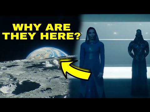 Foundation Why Kalle And The Robots Are Hiding On Earth S Moon Explained