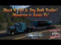 ATS ! Mack R-700 and Pneumatic Tanker! Montrose to Santa Fe!