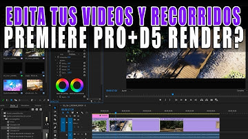 D5 RENDER 2.4 EDITAR RECORRIDO VIRTUAL EN PREMIERE PRO 2023