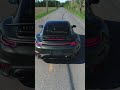 INSANE ACCELERATION! Porsche 911 Turbo S launch control 🚀 #Shorts