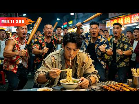【Multi Sub】⚡️隱退戰神在路邊攤吃飯卻被一群混混圍堵！反手秒殺歹徒狠狠幹翻全場，回城後橫掃豪門血洗仇敵，成為全城美女排隊求婚的男人！#viral #短劇 #cdrama poster