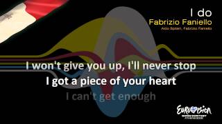 Fabrizio Faniello - "I Do" (Malta) - [Karaoke version]