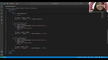 Tugas Video Ujian Tengah Semester Ganjil JavaScript