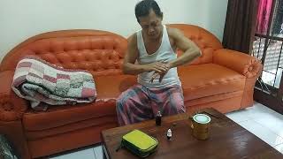Pegal nyeri otot - untung ada medicated oil