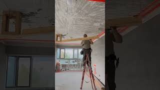 Modern Home Ceiling Design Process #shorts #ceiling