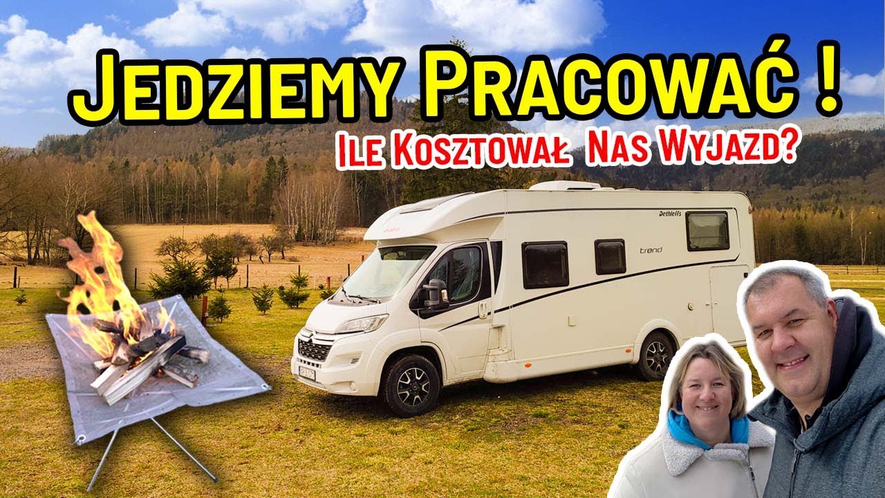JEDZIEMY PRACOWAĆ ! Camper Park Radków, Palenisko Grilluv, Ile nas Kosztował Wyjazd ?