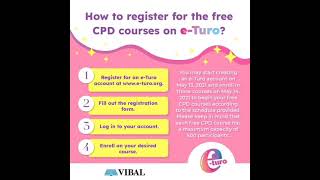 Free CPD courses Alert on E-Turo Website