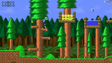 SuperTux0.4.0 Forest World-Part.04-Penguins don