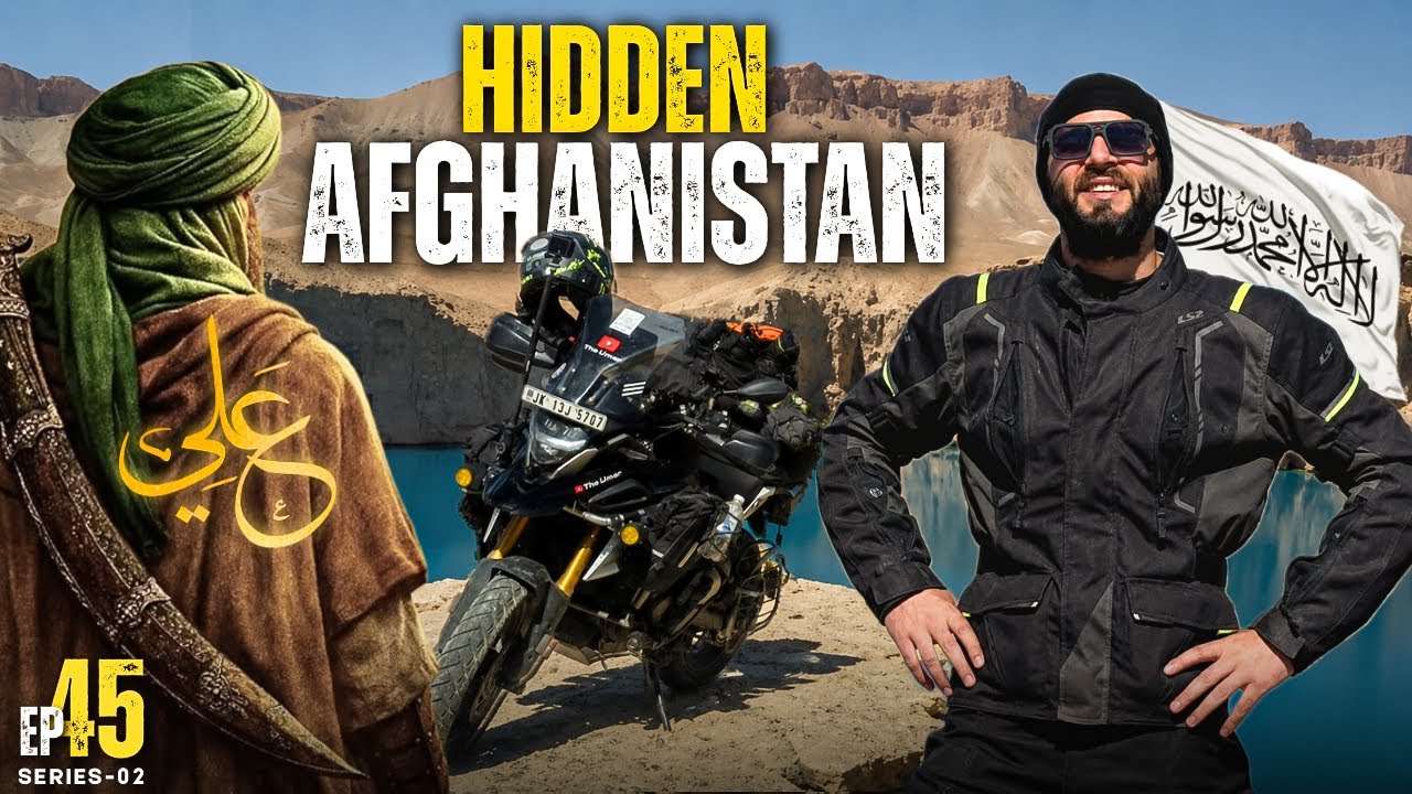 Band e Amir The Place Linked to Hazrat Ali || India To Afghanistan On Bike | Ep-45 | The Umar 