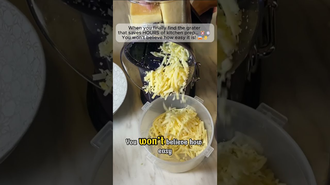 When You Finally Find The Grater That Saves HOURS Of Kitchen Prep Won T Believe How Easy It Is 