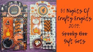 Spooky Boo Gift Sets // 31 Nights Of Crafty Frights 2019