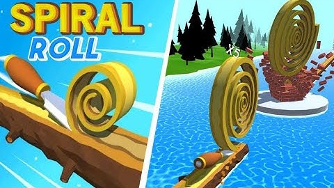 Spiral Roll Gameplay | Level 51-55 | Android & iOS | #4 Walkthrough