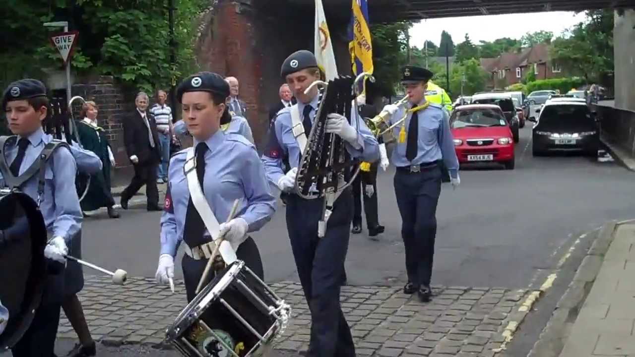 146 (Northwich) Squadron ATC - Band Parade in Knutsford -  June 2013
