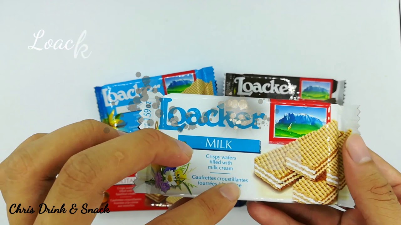 Eat biscuit? Try to eat loacker