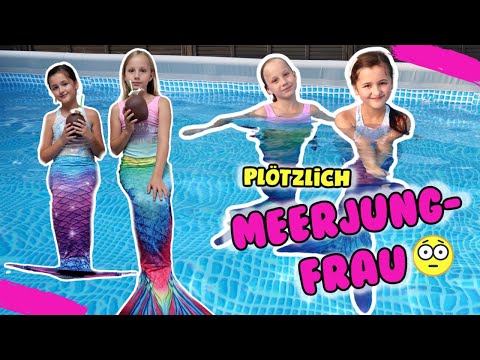 Video: Die Kleine Meerjungfrau!: Eva Kanchelskis Ließ Ihre Formen In Einem Wunderschönen Badeanzug Im Pool In Der Nähe Der Villa Aufblitzen