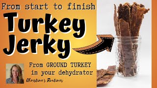 Unbelievable Result! Making incredible Turkey Jerky right in your Dehydrator. #turkeyjerky