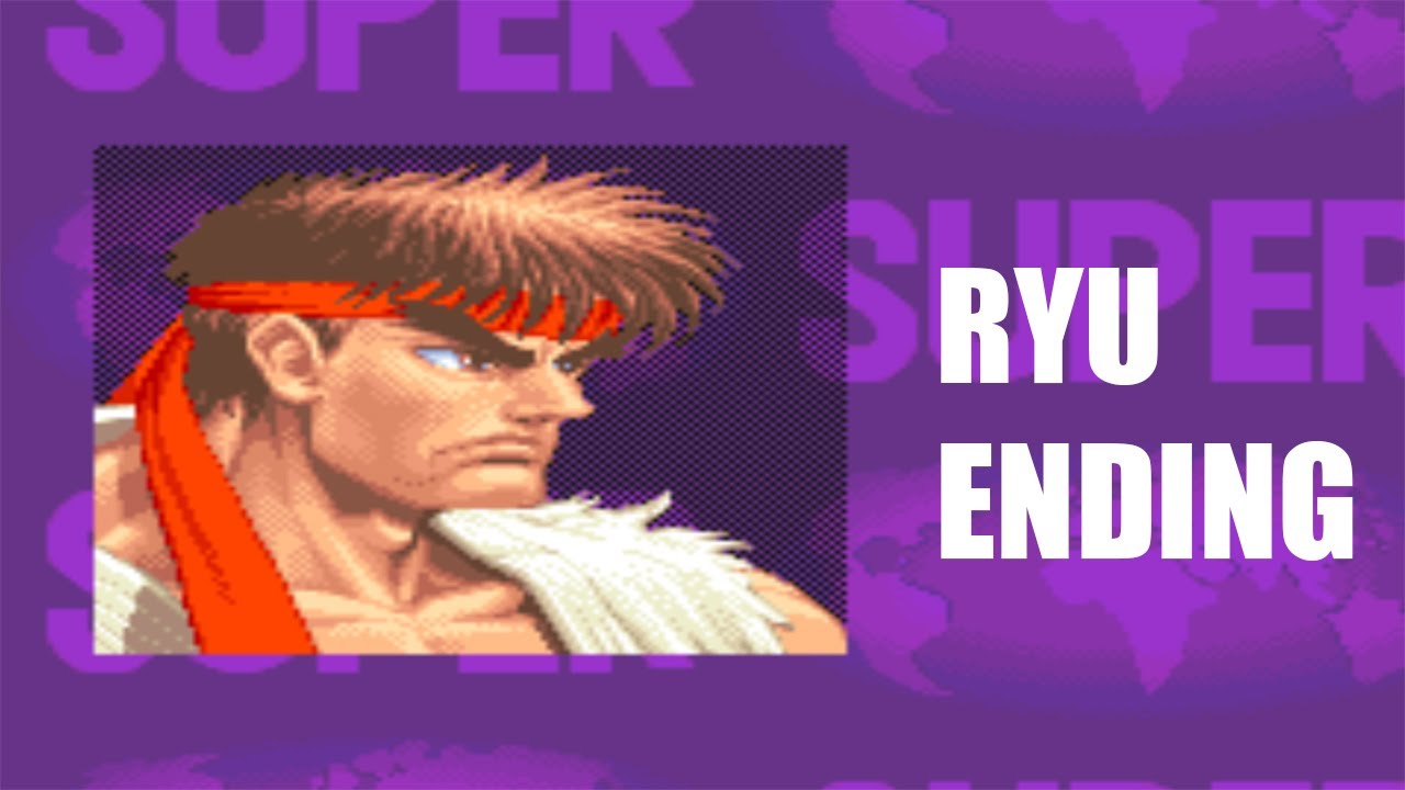 Ending for Super Street Fighter 2-Ryu(Arcade)