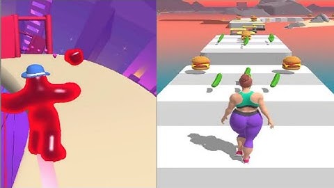 Fat 2 Fit Vs Blob Runner 3d Android Gameplay #1