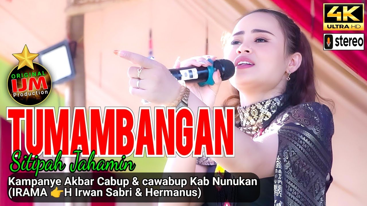 Sitipah Jahamin Live Show Indonesia 👉 lagu Tumambangan (Musik : IJM studio records)