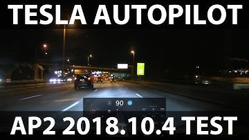 Tesla Model S AP2 2018.10.4 update (rambling)