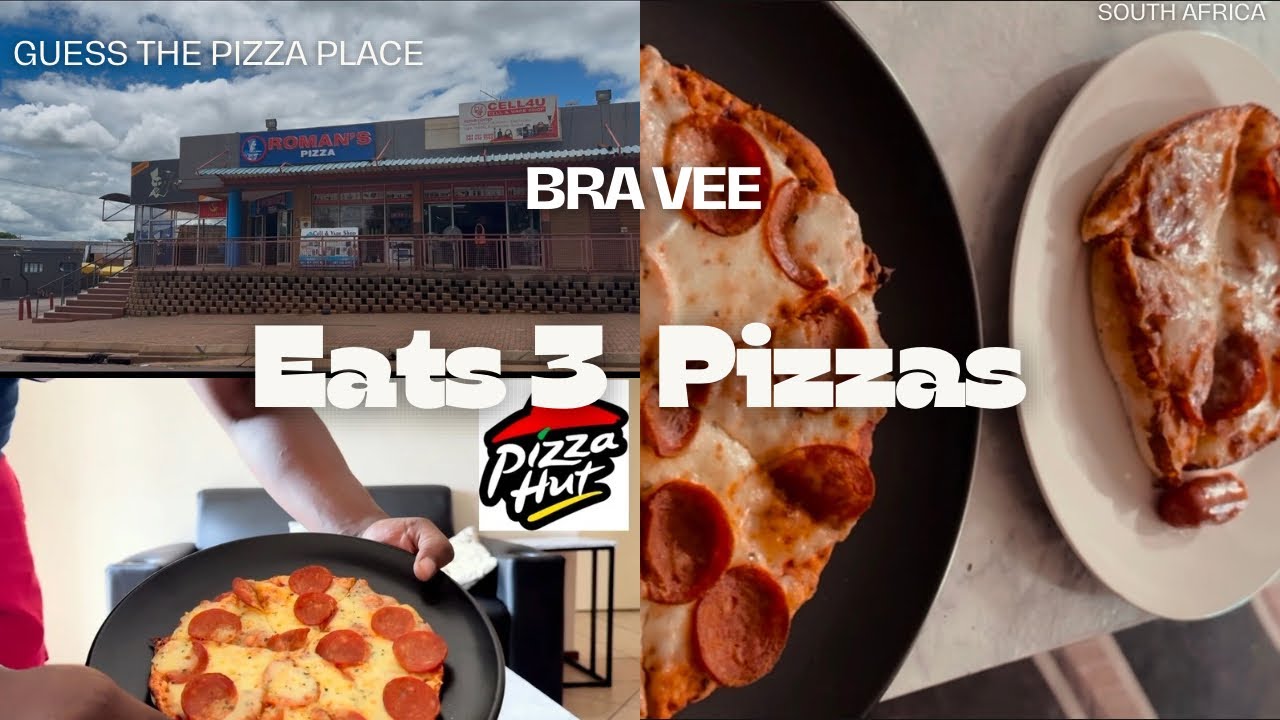 🇿🇦I Tried 3 Popular Pizza Places In South Africa.🇿🇦