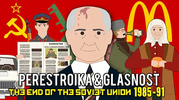 Como a Glasnost e a Perestroika favoreceram a desintegração da URSS *?