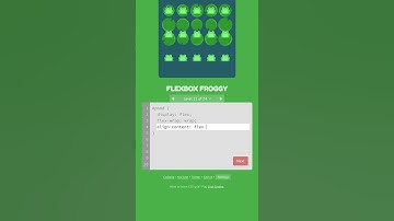 Flexbox Froggy Level 21