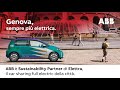 Abb  sustainability partner di elettra il servizio di car sharing elettrico sotenibile di genova