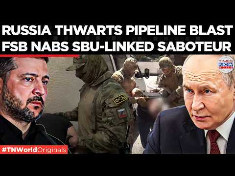 RUSSIA FOILS TERROR: Gas Pipeline Sabotage STOPPED As FSB Nabs Suspect Retrieving Bomb!