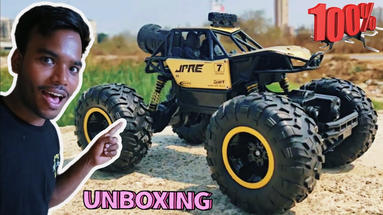 Rc Car / Unboxing Rc Car / Crawler 4WD / 4×4 / Remote Control car / moka 