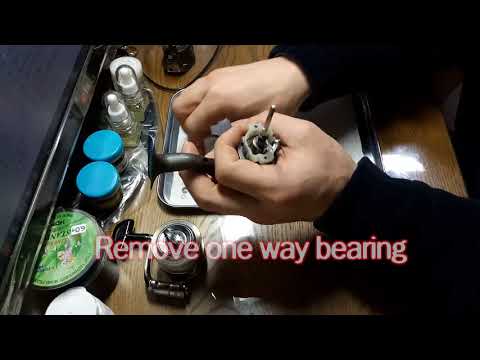 [릴자가정비].. 다이와 스피닝릴 원웨이 베어링 소음 테스트 방법 (Daiwa spinning reel : One-Way Bearing Noise Test method)