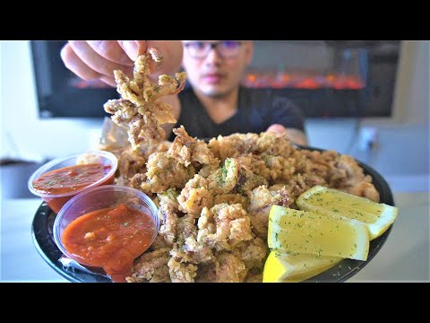 CRISPY FRIED CALAMARI Recipe 